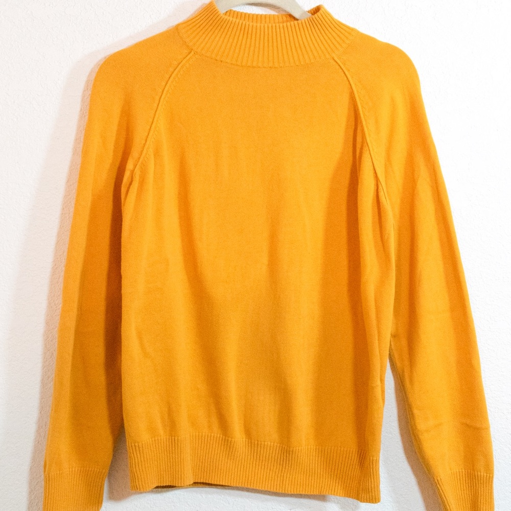 Mustard Turtleneck